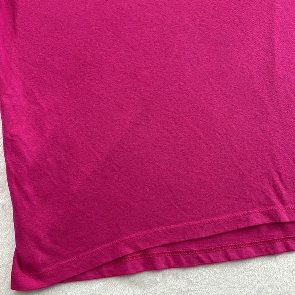 Gymboree 7-8 Pink Glitter Hearts Cotton Blend Short Sleeve T Shirt - Picture 4 of 6